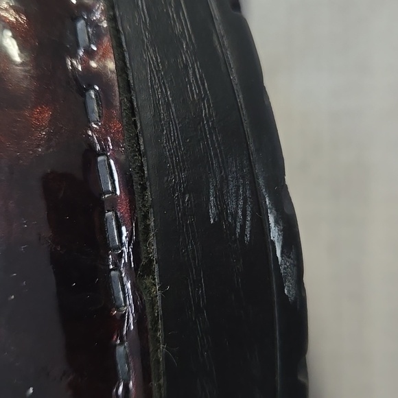 Dansko Professional Patent Leather Clogs Reddish Brown Size EU 40 - Picture 11 of 11